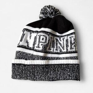 Victoria's Secret PINK Nation Pom Beanie Hat Women's y2k 2000s